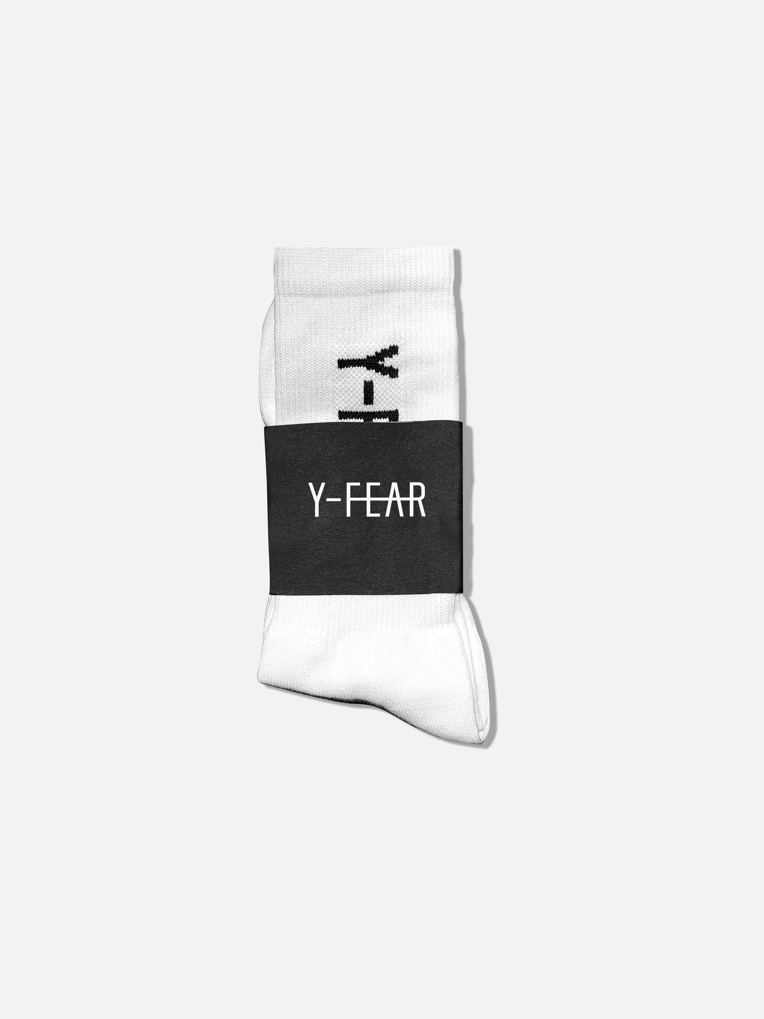 Y-FEAR Logo Crew Socks